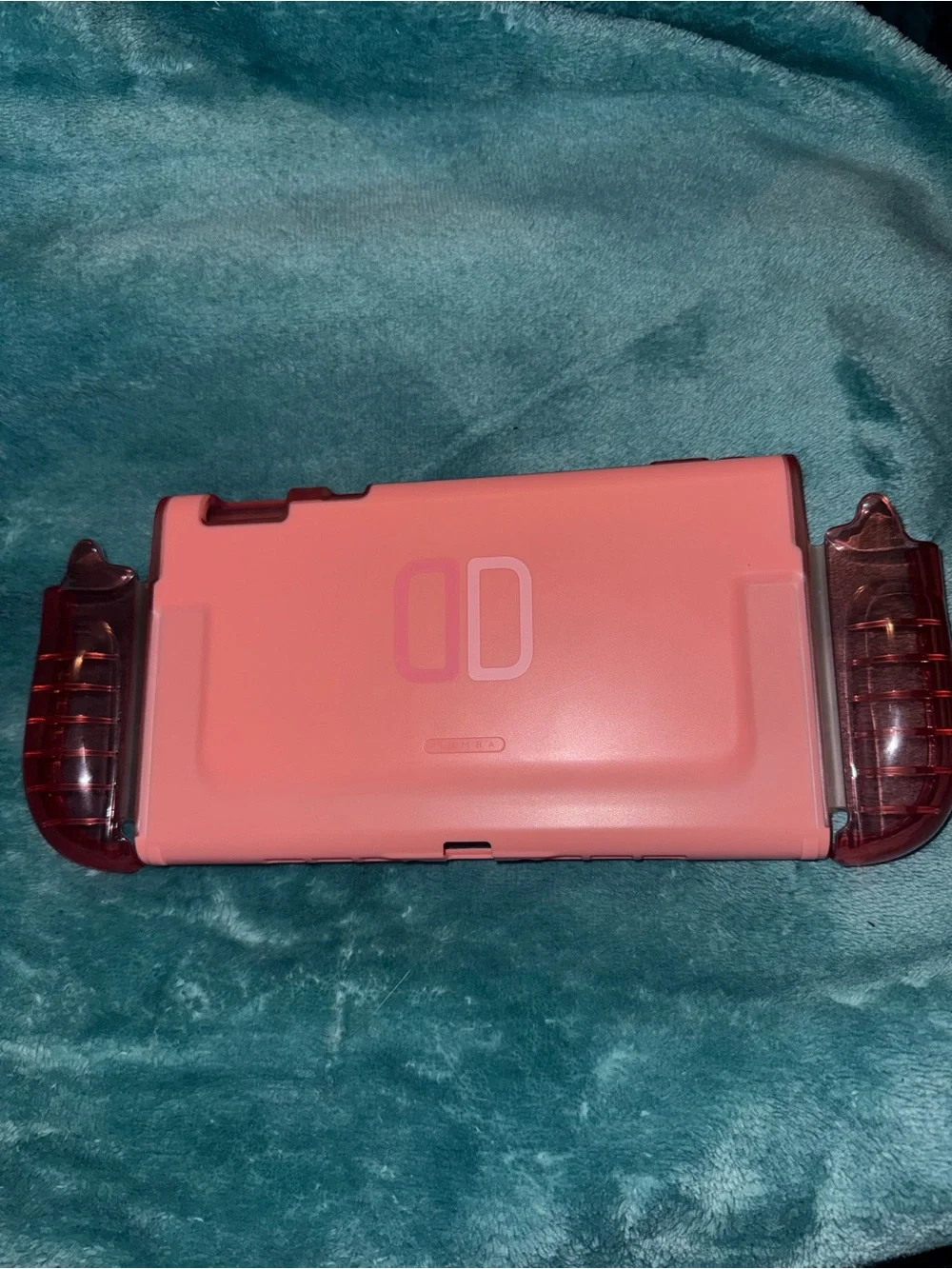 Nintendo Switch 2  Case in Pink with Transparent  Grips